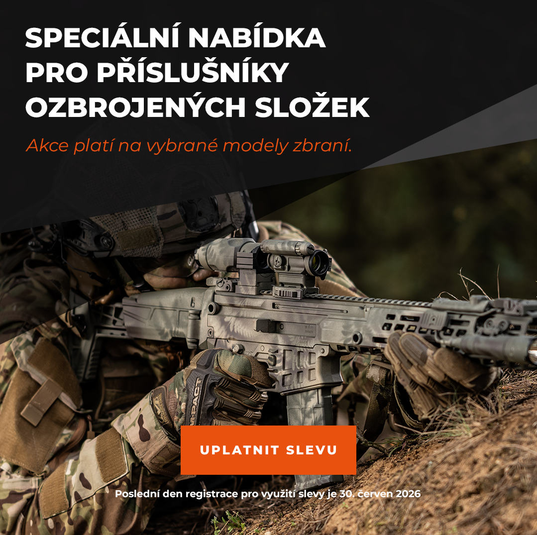 Speciální nabídka pro příslušníky ozbrojených složek