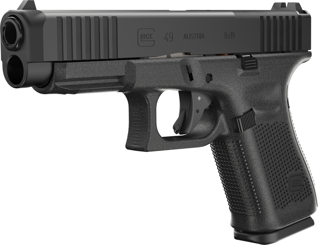 Glock 49 FS MOS 9mm L + 50ks střelivo 9mm L FMJ SB Zdarma