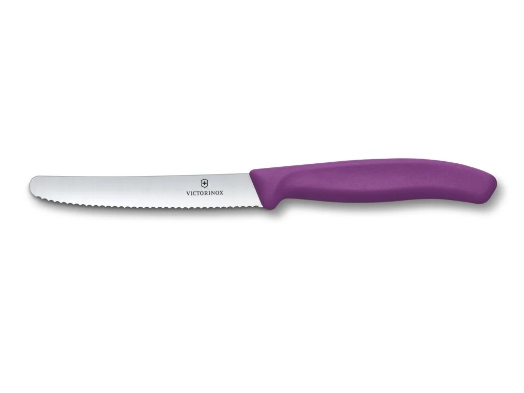 6.7835.C1 Nůž na rajčata Victorinox Swiss Classic 11 cm fialový