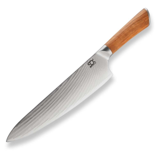 HOK9 CH KUCHAŘSKÝ NŮŽ CHEF 230 MM SOK OLIVE SUNSHINE DAMASCUS