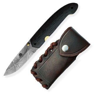 PMX 109 LOVECKÝ ZAVÍRACÍ NŮŽ DELLINGER DAMASCUS FLOKI
