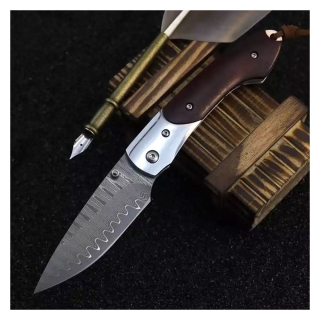 H34 NŮŽ ZAVÍRACÍ DELLINGER MUSHROOM KILLER VG10 DAMASCUS