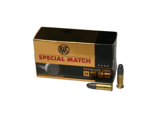 Malorážkový náboj RWS SPECIAL MATCH .22 LR