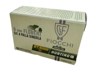 Náboj Fiocchi 9mm Flobert 1 kule 7,4mm (2,4g)
