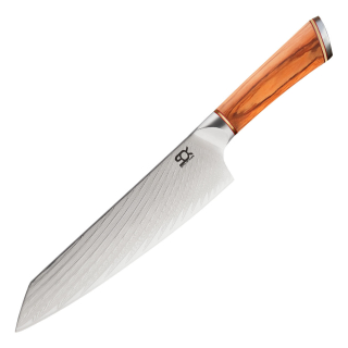 HOK 8CH KUCHAŘSKÝ NŮŽ CHEF 195 MM SOK OLIVE SUNSHINE DAMASCUS