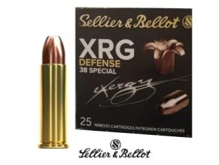 Revolverový náboj S&B 38 Special XRG Defense 7,1 g