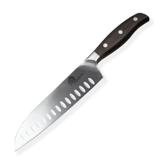 B9S7 nůž Santoku 7" (178mm) Dellinger CLASSIC Sandal Wood