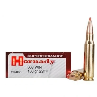 Kulové náboje Hornady, Superformance, .308 Win., 150GR, SST