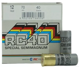 Brokové náboje RC 40 Special Semi Magnum 12G, 70mm, 3,9 mm, 40 g