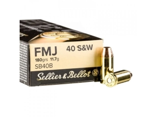 40 S&W FMJ 180grs SB