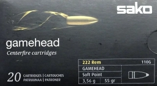 222 REM Gamehead 3.5/55 SP 110G