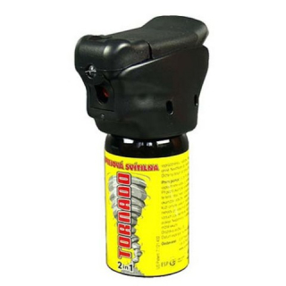 TORNADO pepřový sprej se světlem 40ml