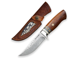 H08 Nůž lovecký Dellinger Waldmann Full Damascus