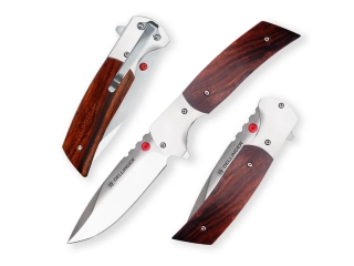 H163W Zavírací nůž Dellinger, DC53 & Desert Iron Wood