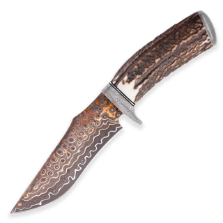 H345 Dellinger Copper Crown Light damascus
