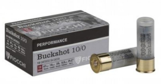Fiocchi 12/67/16 HV 8,0mm 10/0 BUCKSHOT 28g