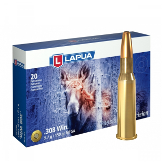 Náboj Lapua .308 Win. E469 SP MEGA 9,7g/150gr