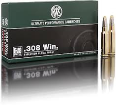 308 Win. RWS Evolution 11,9 g 
