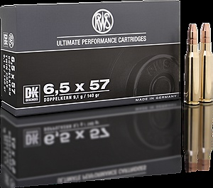 Kulový náboj RWS 6,5x57 DK 9,1 g